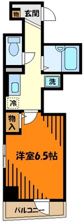 ジーヒルズ中町の物件間取画像